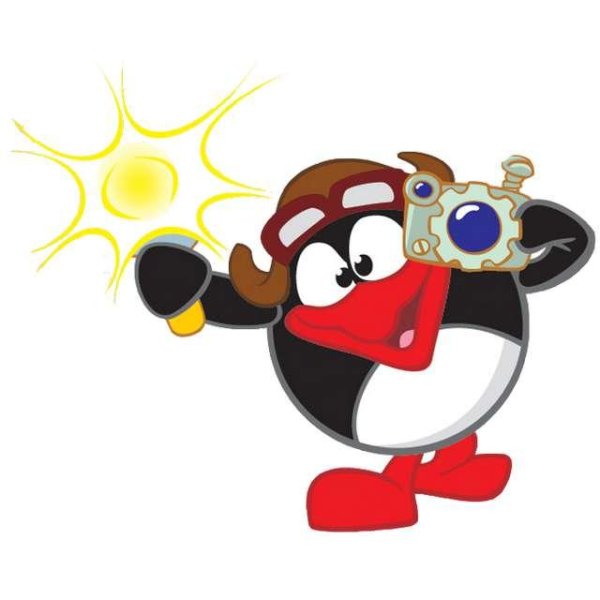 Рисуем пина из смешариков