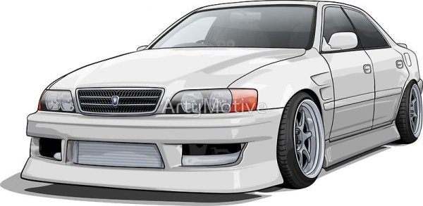 Toyota Chaser 100 рисунок