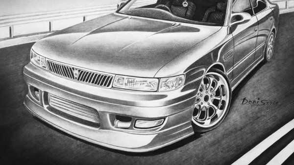 Рисунок Toyota Chaser 90