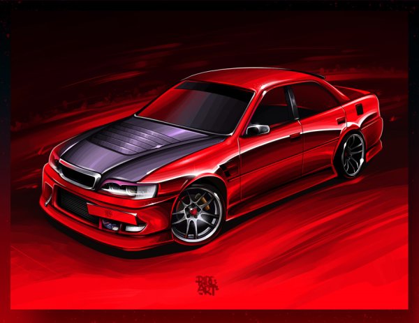 Toyota Chaser 100 Art