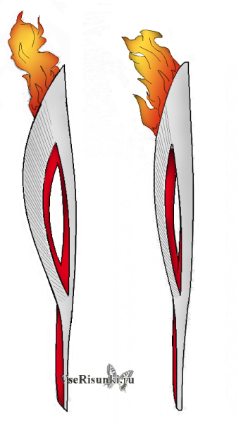 Символ Олимпийских игр факел