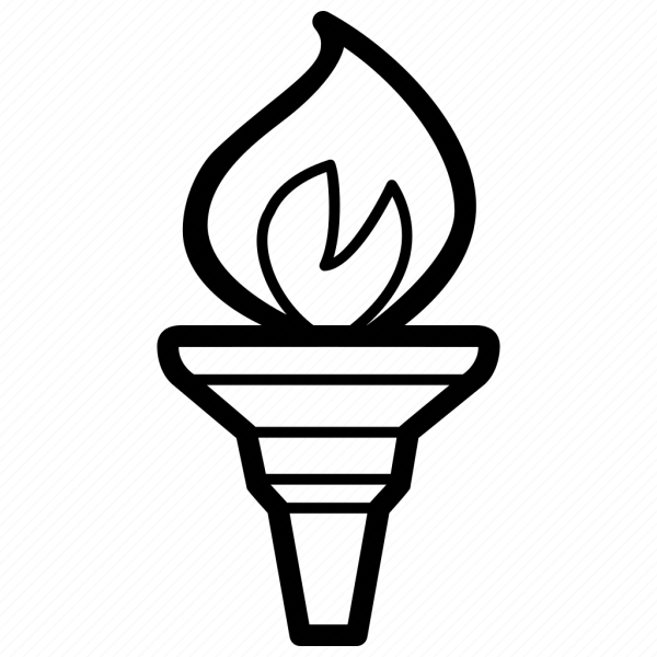 Факел мультяшный