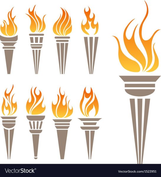 Факел олимпийского огня