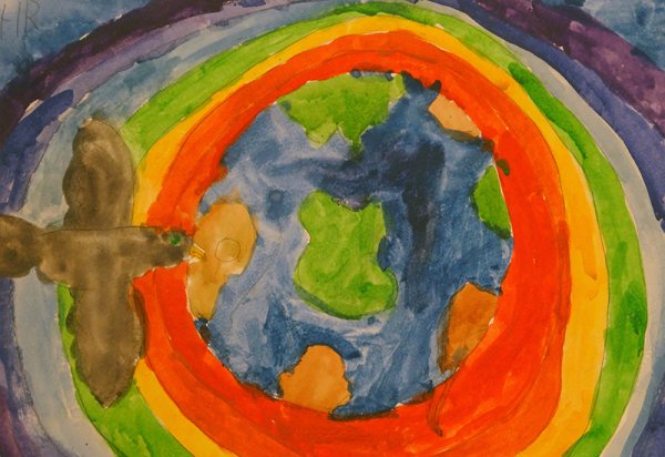 Планета рисунок