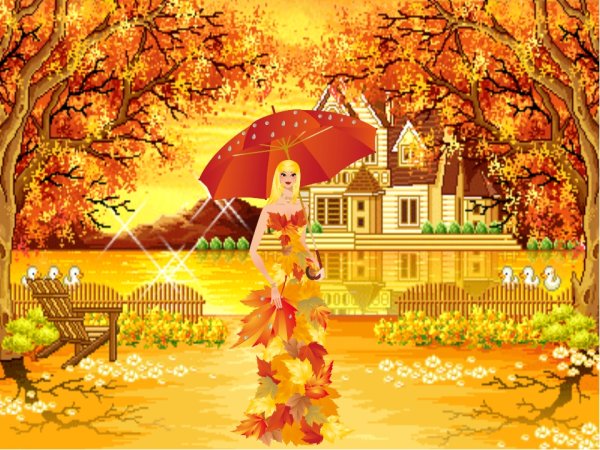 Баннер осень для детского сада