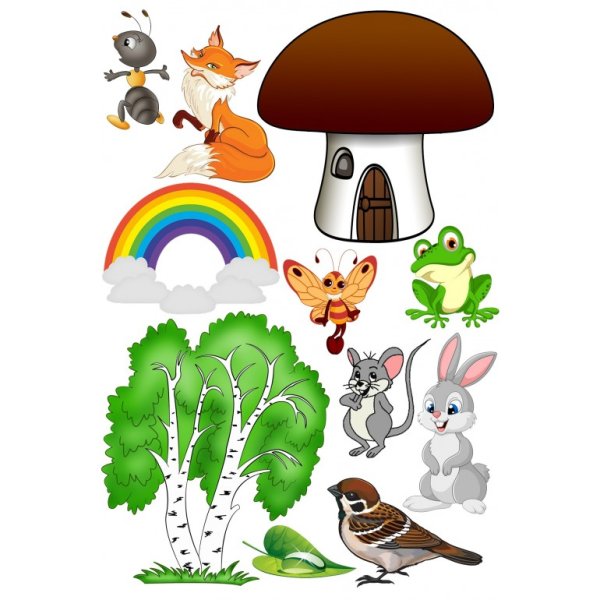 Сказка Сутеева под грибом