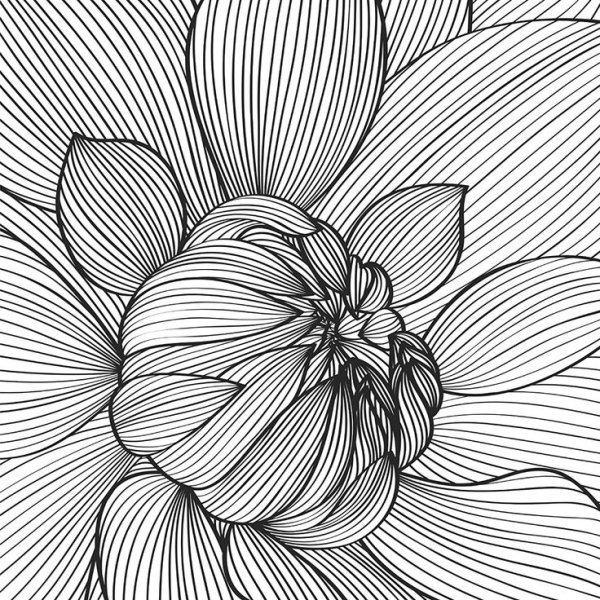 Стилизованные цветы