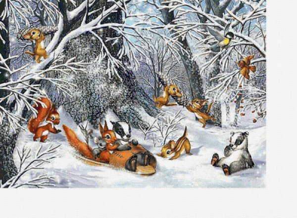 Зимние иллюстрации