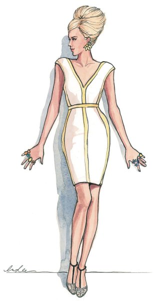 Эскизы одежды дизайнеров