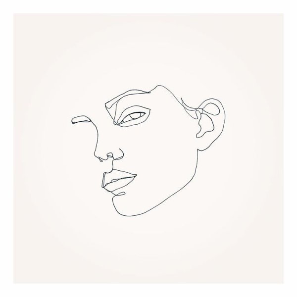 Лицо одной линией