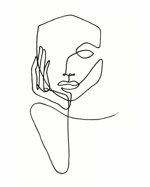 Рисунок одной линией