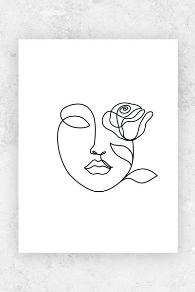 Портрет одной линией