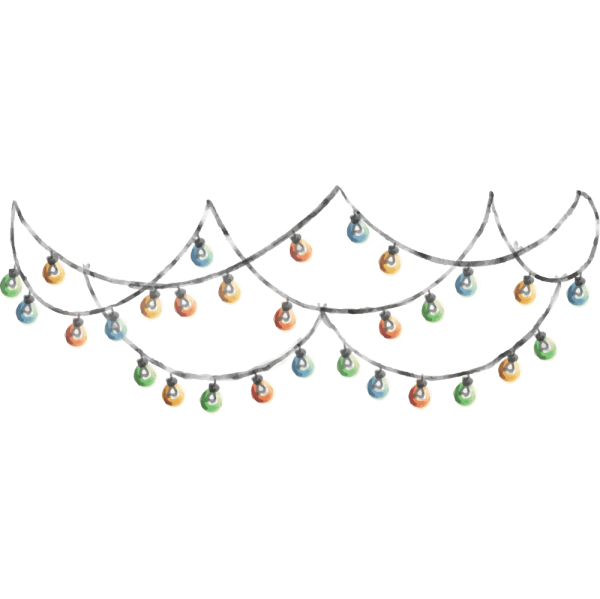 Гирлянда рисовать