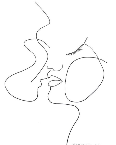 Очертания лица