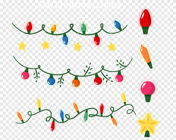 Векторная гирлянда