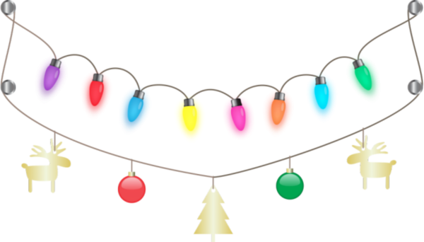 Гирлянда для фотошопа