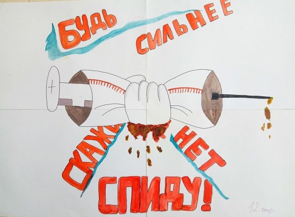 Плакат ВИЧ СПИД