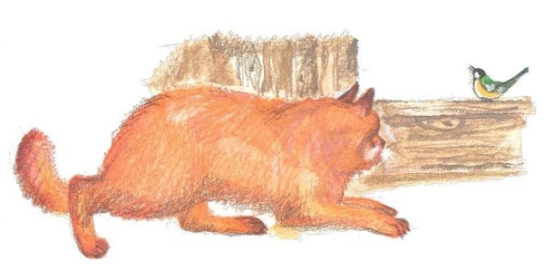 Василий Белов кот Рыжко иллюстрации