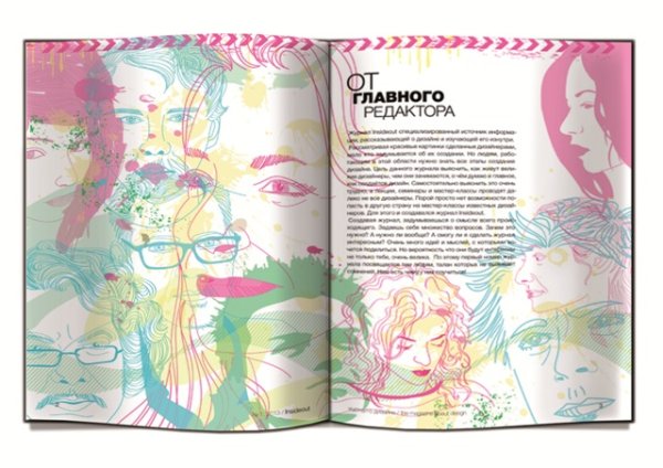 Развороты из журналов