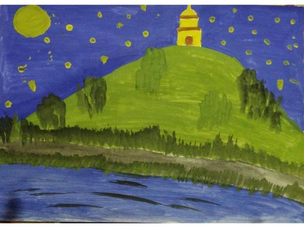 Лисья гора Нижний Тагил детский рисунок