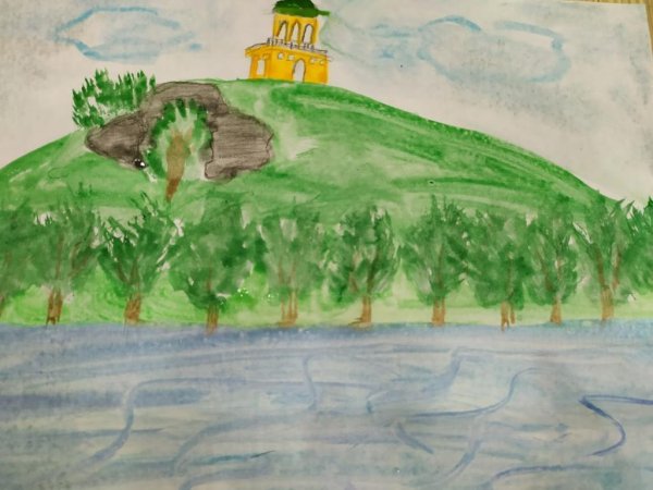 Лисья гора Нижний Тагил рисунок ребенка