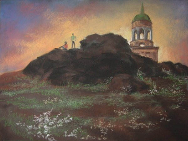 Лисья гора Нижний Тагил рисунок ребенка