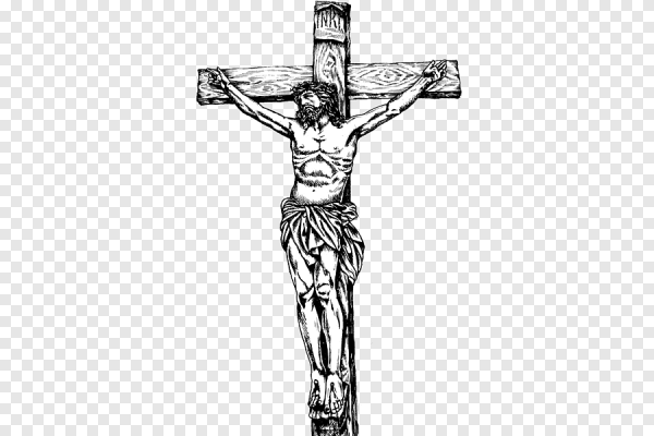 Распятие Иисуса Христа вектор