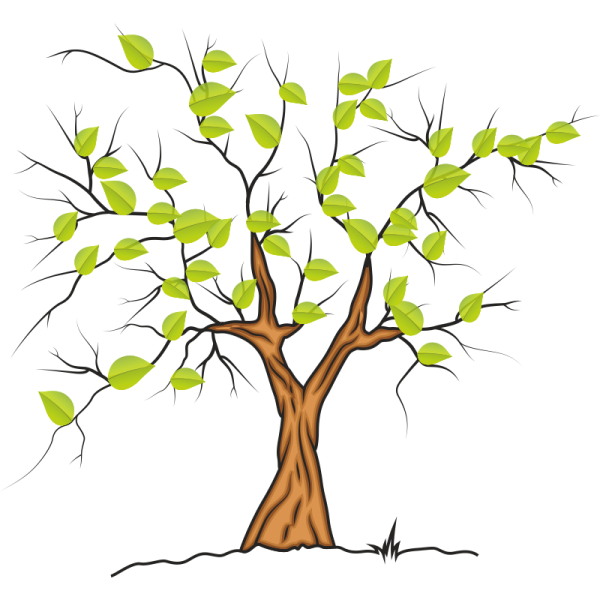 Весеннее дерево картинка для детей