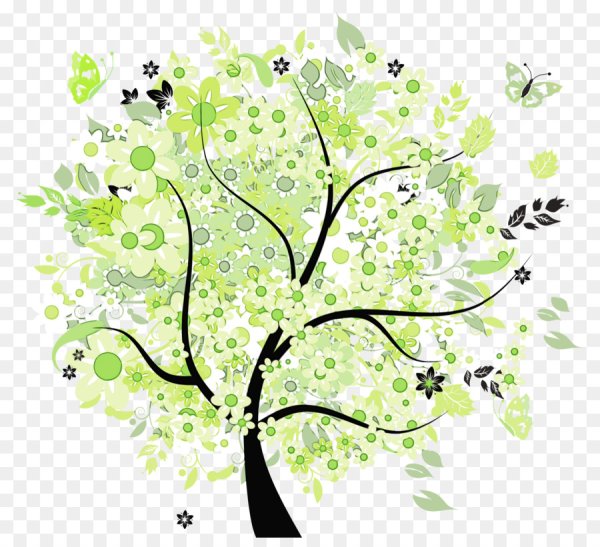 Стилизованное дерево