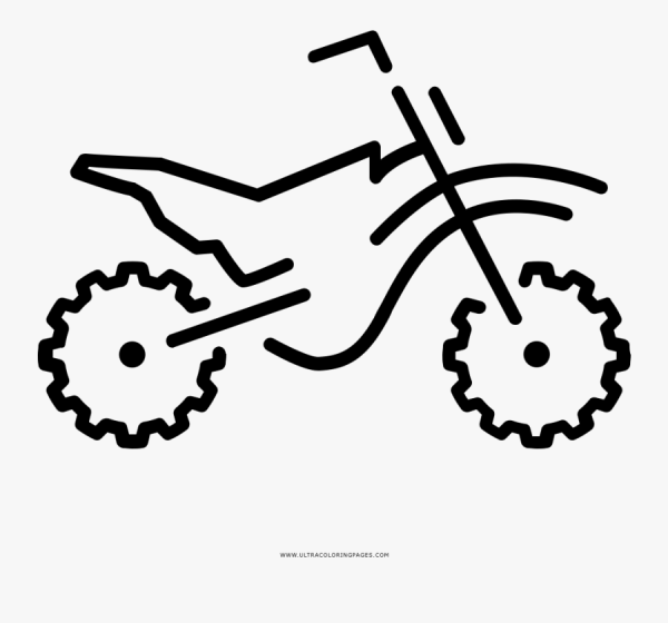 Кроссовые мотоциклы раскраски