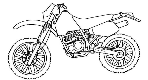 Нарисовать эндуро