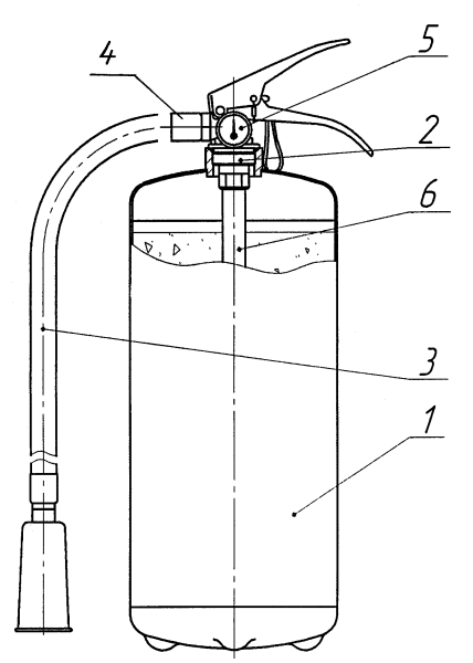 Огнетушитель ОП-10 Сема