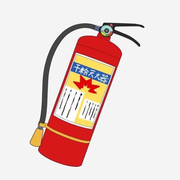 Расписной огнетушитель