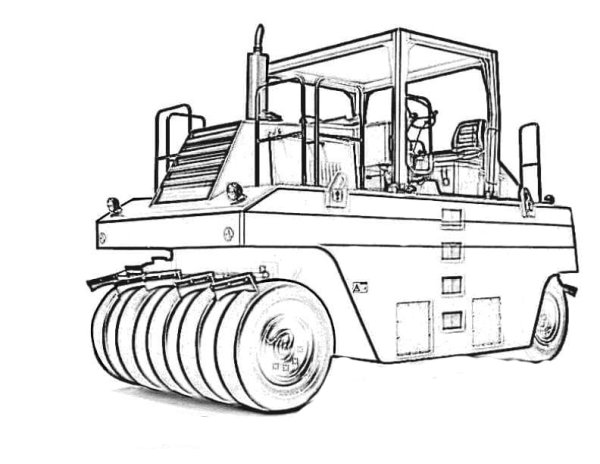 Каток раскраска