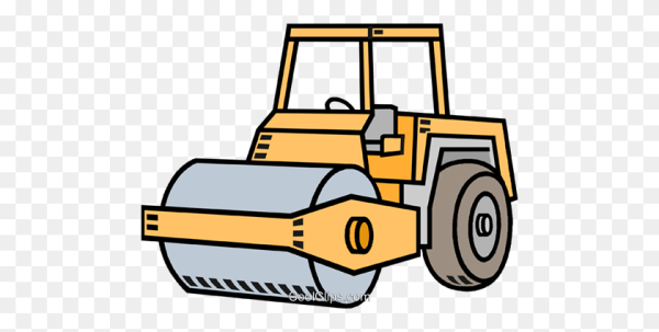 Клипарт дорожный каток для детей