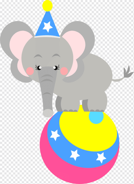 Слоненок цирковой