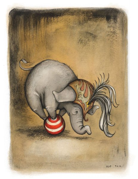 Слон иллюстрация