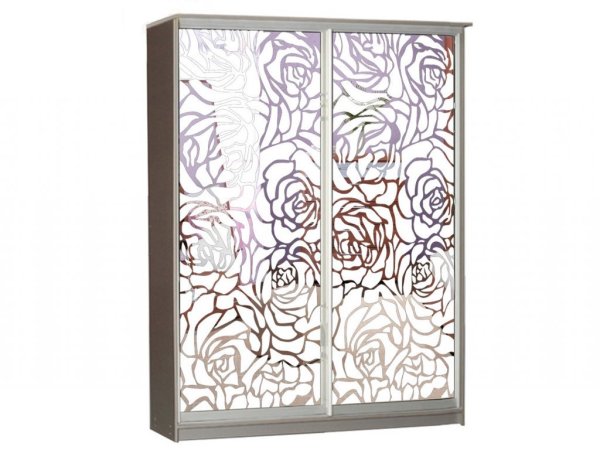 Пескоструй на 4 двери шкафа купе