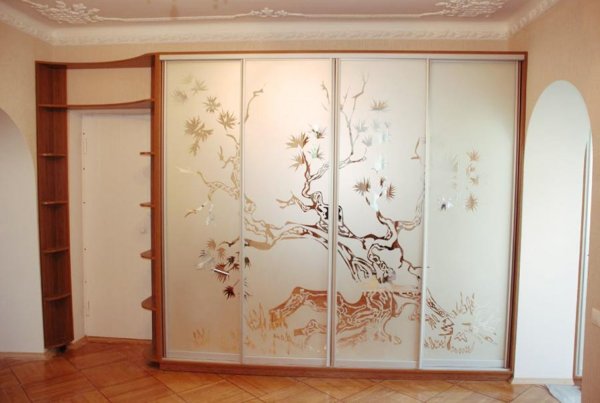 Двери пескоструй для шкафов купе