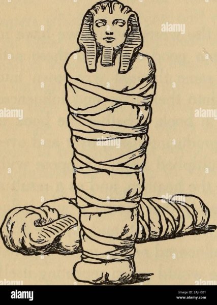 Мумия Египет рисунок