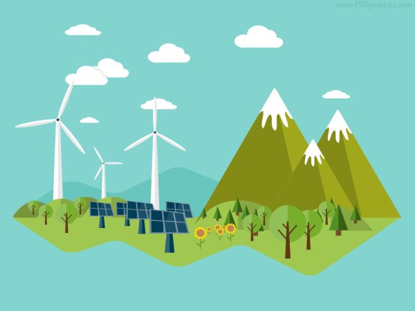 Экология Flat