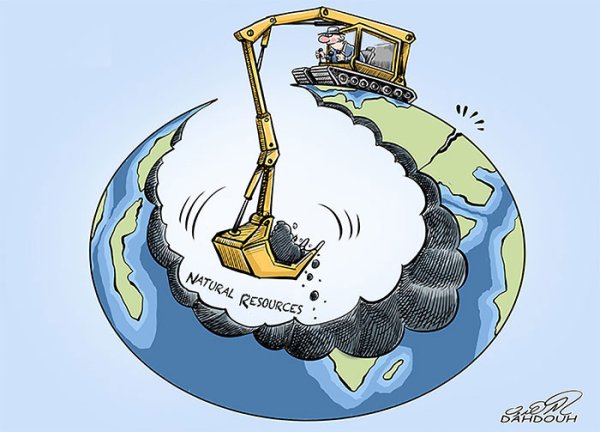 Землю выжимают