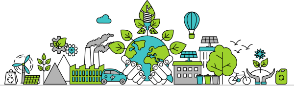 Экология на белом фоне