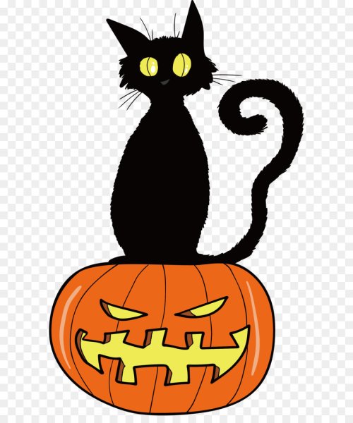 Хэллоуин кошка