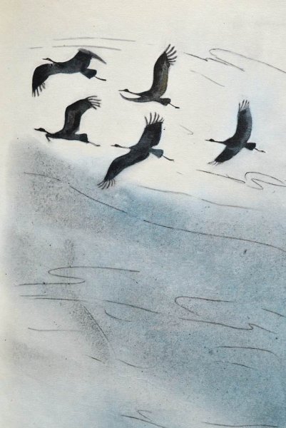 Соколов-Микитов перелет журавлей