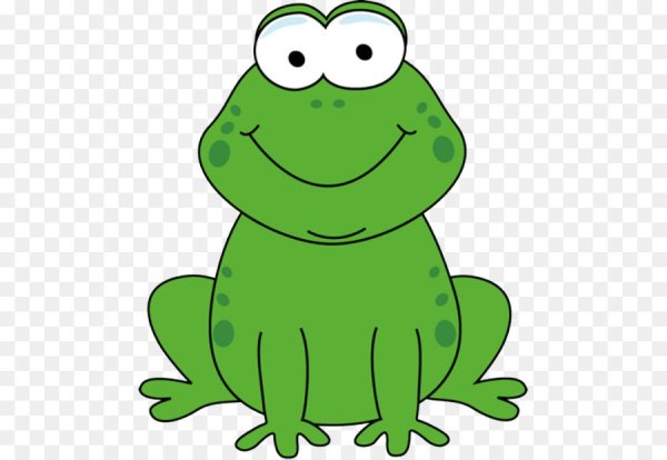 Лягушонок мультяшный