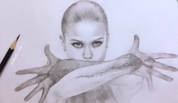 Александра Трусова арт