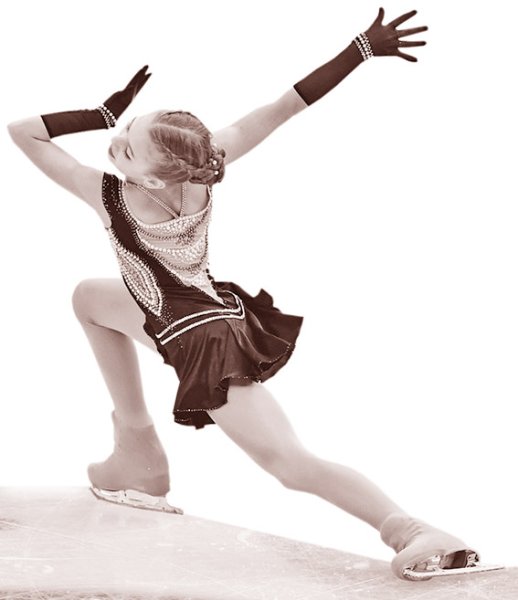 Александра Трусова рисунок