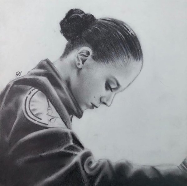 Саша Трусова рисунок