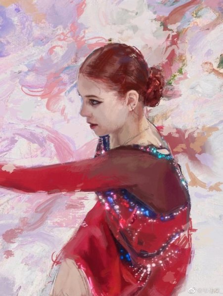 Трусова портрет